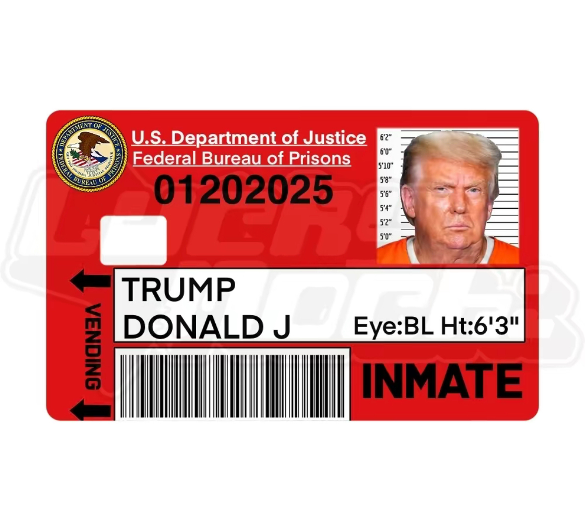 This Trump Prison ID Is Factually Incorrect